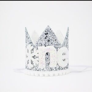 Winter Onederland First Birthday Crown | 1st Birthday Winter Wonderland Party